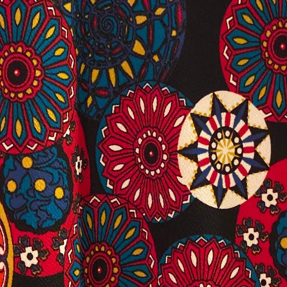 EUC LuLaRoe Gears Print Cassie S - Picture 5 of 6